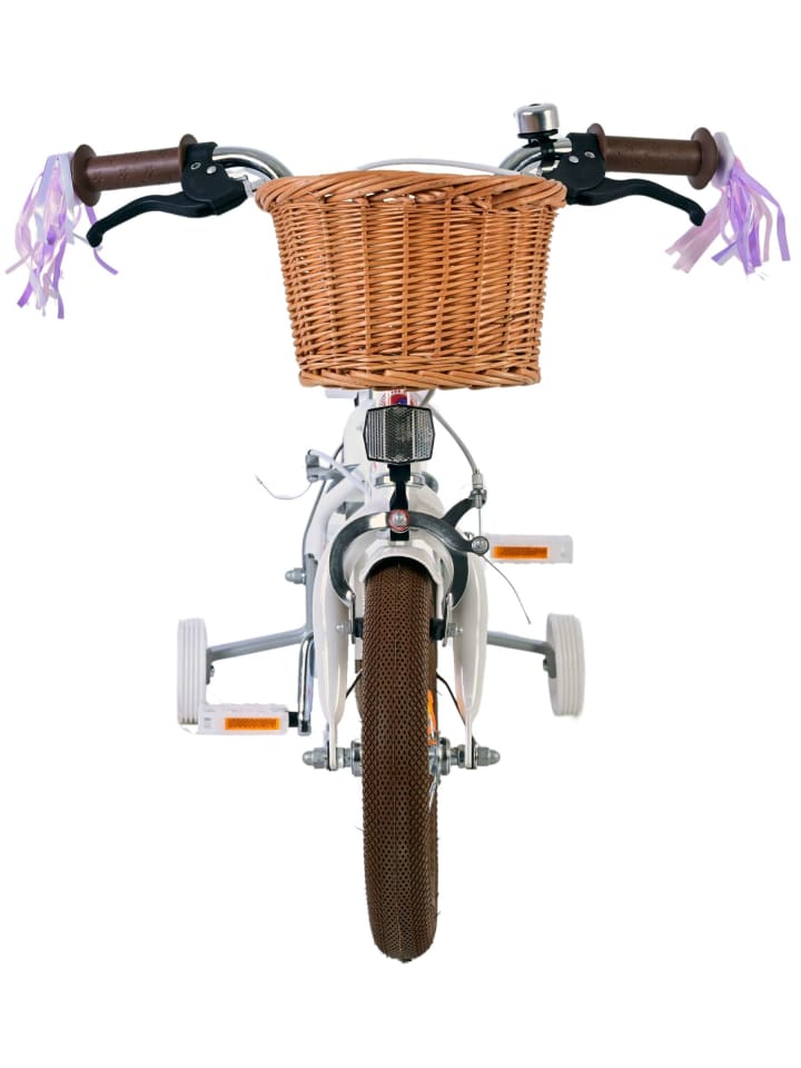 Volare Kinderfahrrad Blossom für Mädchen 12 Zoll Kinderrad in Weiß 3 Jahre günstig kaufen onesize