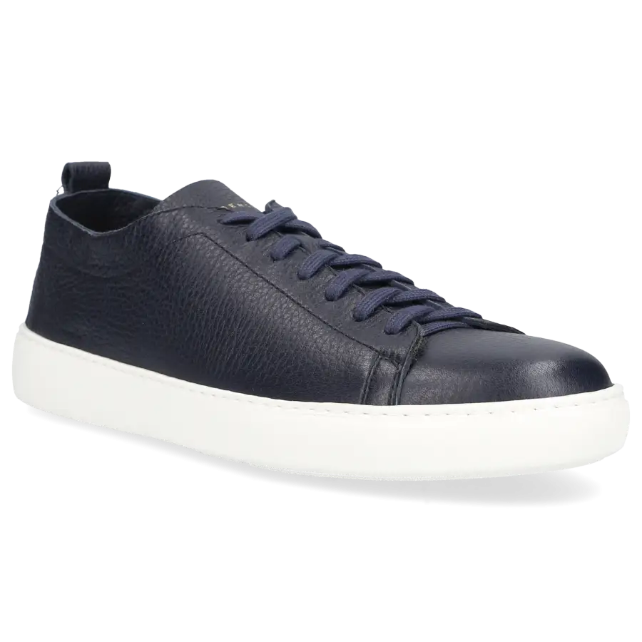Henderson - Sneaker low BYRON Hirschleder - blau
