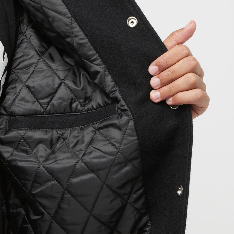 A Bathing Ape Varsity Jacket black