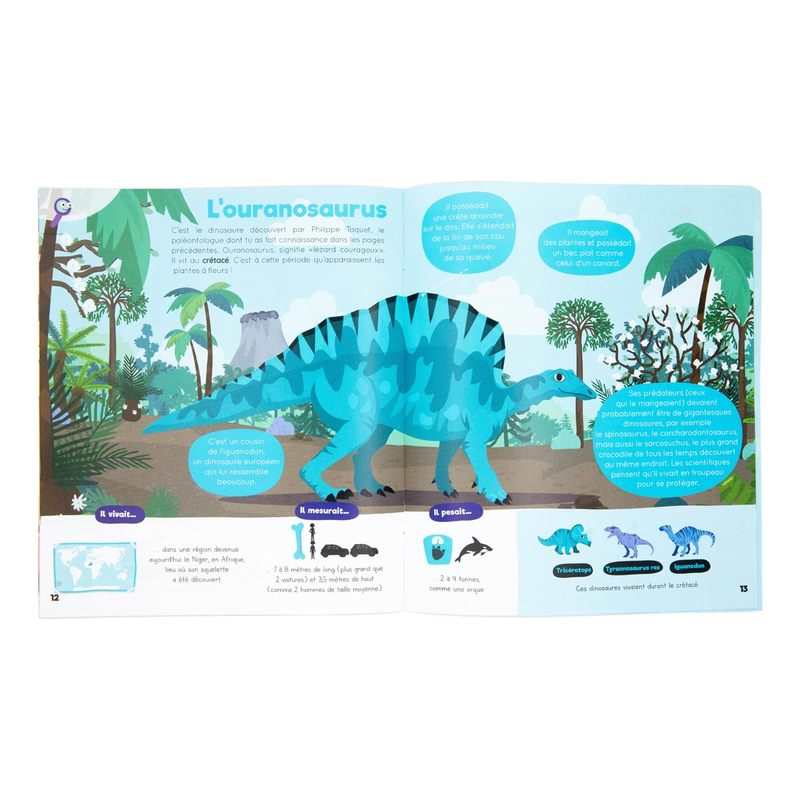 Kit collector Pandacraft Dinosaures