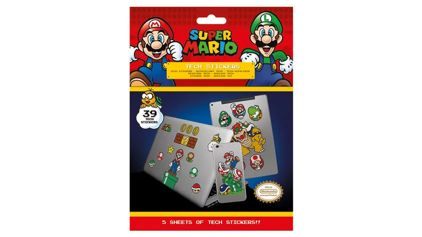 Tech Sticker - Super Mario