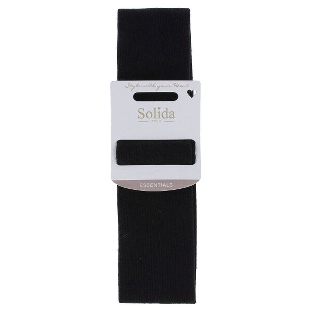 Solida Haarband schwarz breit