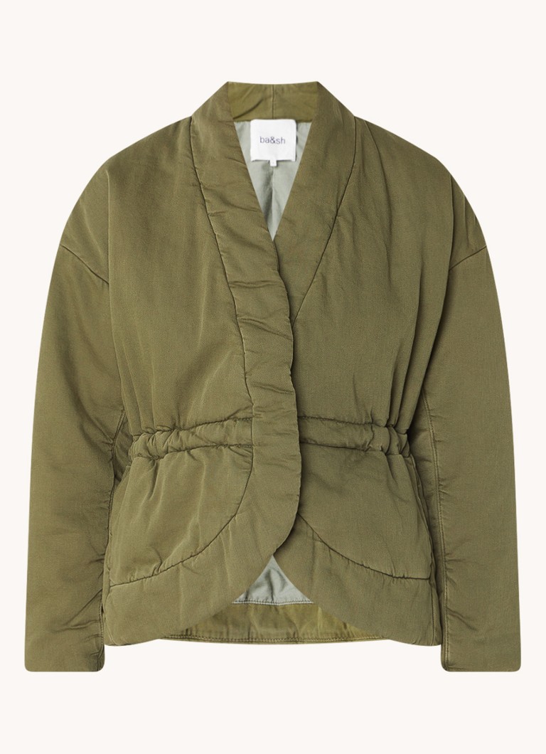 ba&sh Caly padded jacket with side pockets