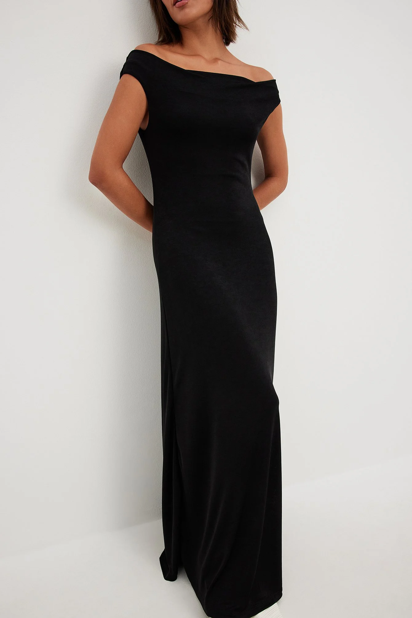 Maxikleid ohne Schultern