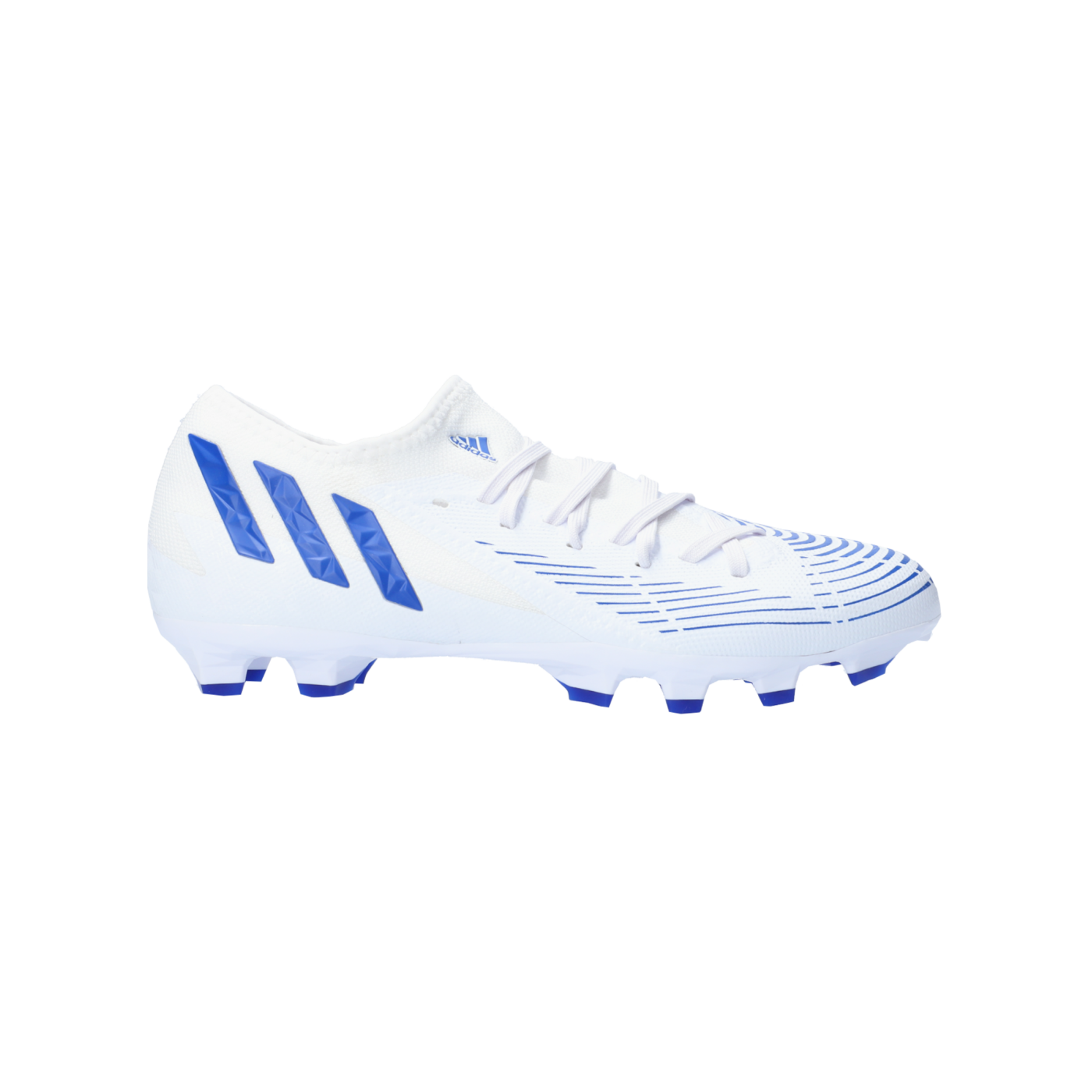 adidas Predator EDGE.3 L MG Diamond Edge Weiss Blau