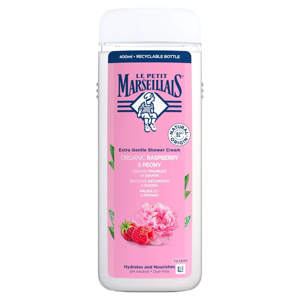 Le Petit Marseillais gel za tuširanje s malinom i božurom