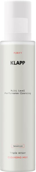 KLAPP Skin Care Science Triple Action Cleansing Milk Sensitive Reinigungsmilch