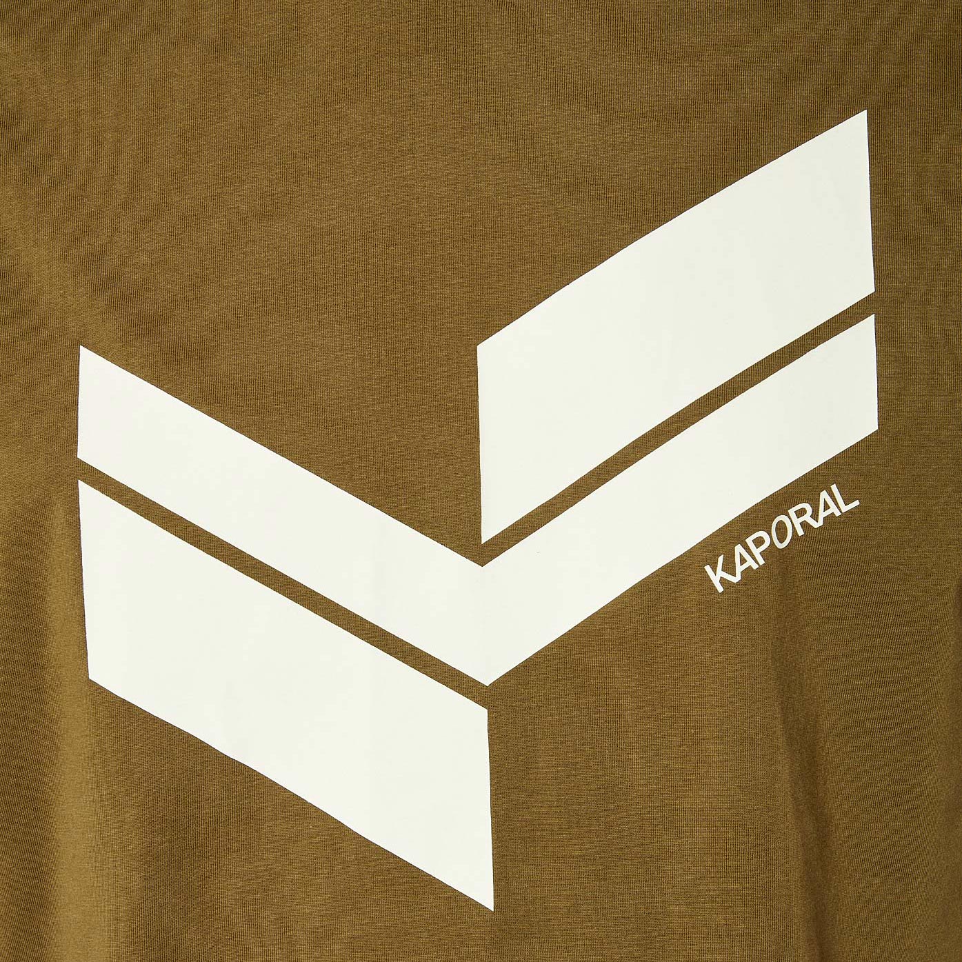 BRYZO  T-shirt kaki homme 100% coton