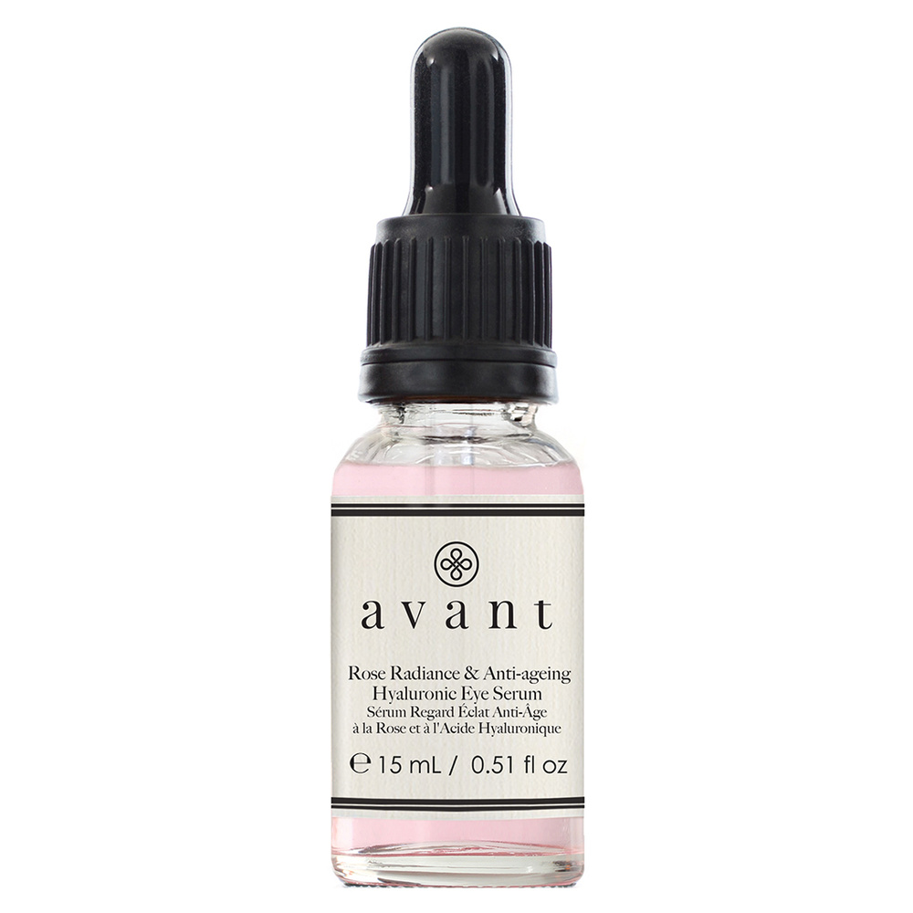 Avant Skincare Sérum Regard Éclat Anti-Âge à la Rose et à l'Acide Hyaluronique Contour du regard et des lèvres