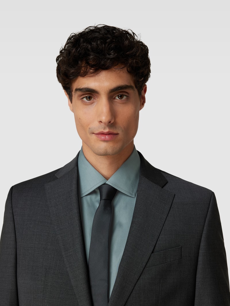 Modern Fit Premium Shirt mit Kentkragen in grün