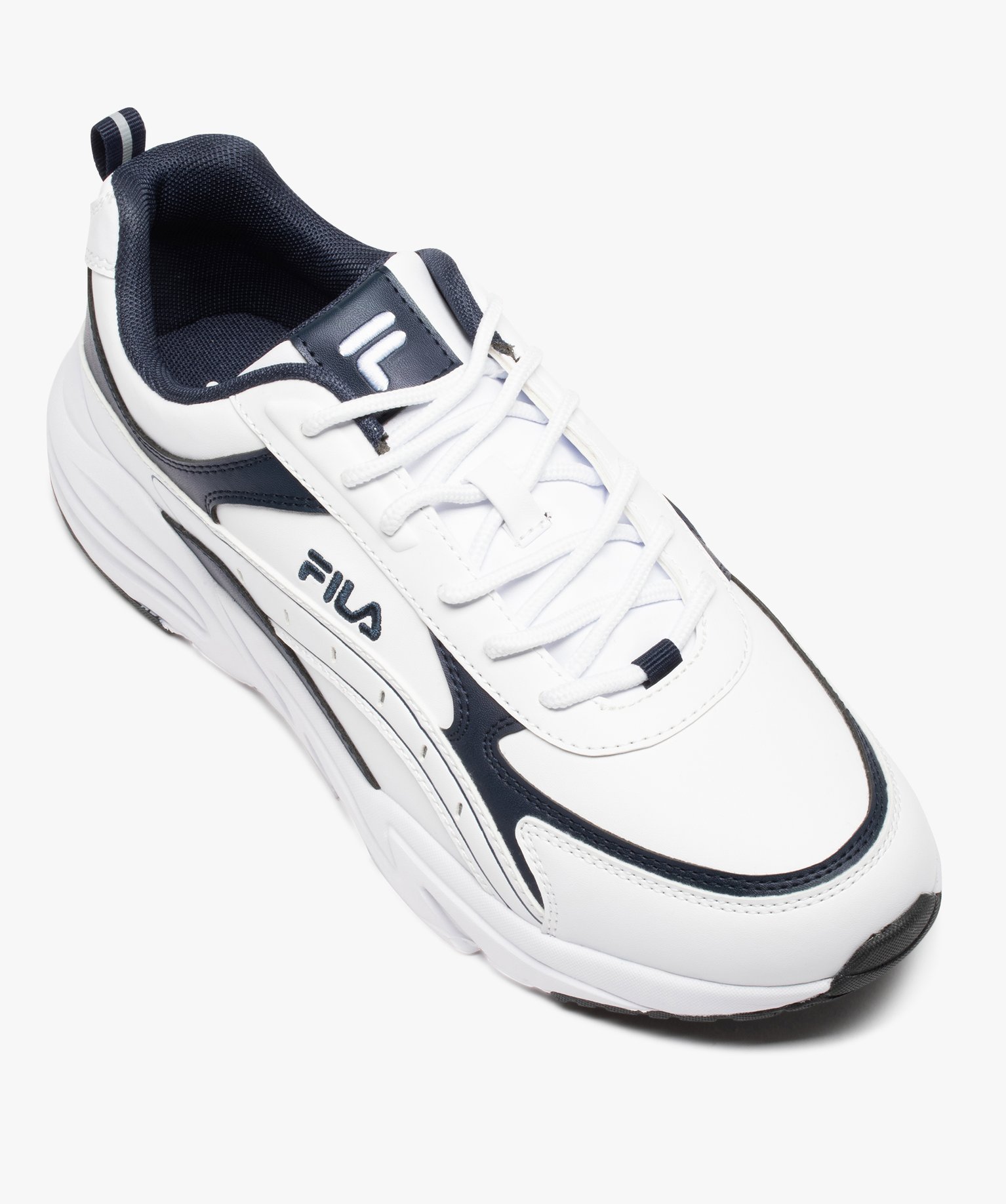 Baskets homme running bicolores à lacets – Fila RRX blanc | GEMO