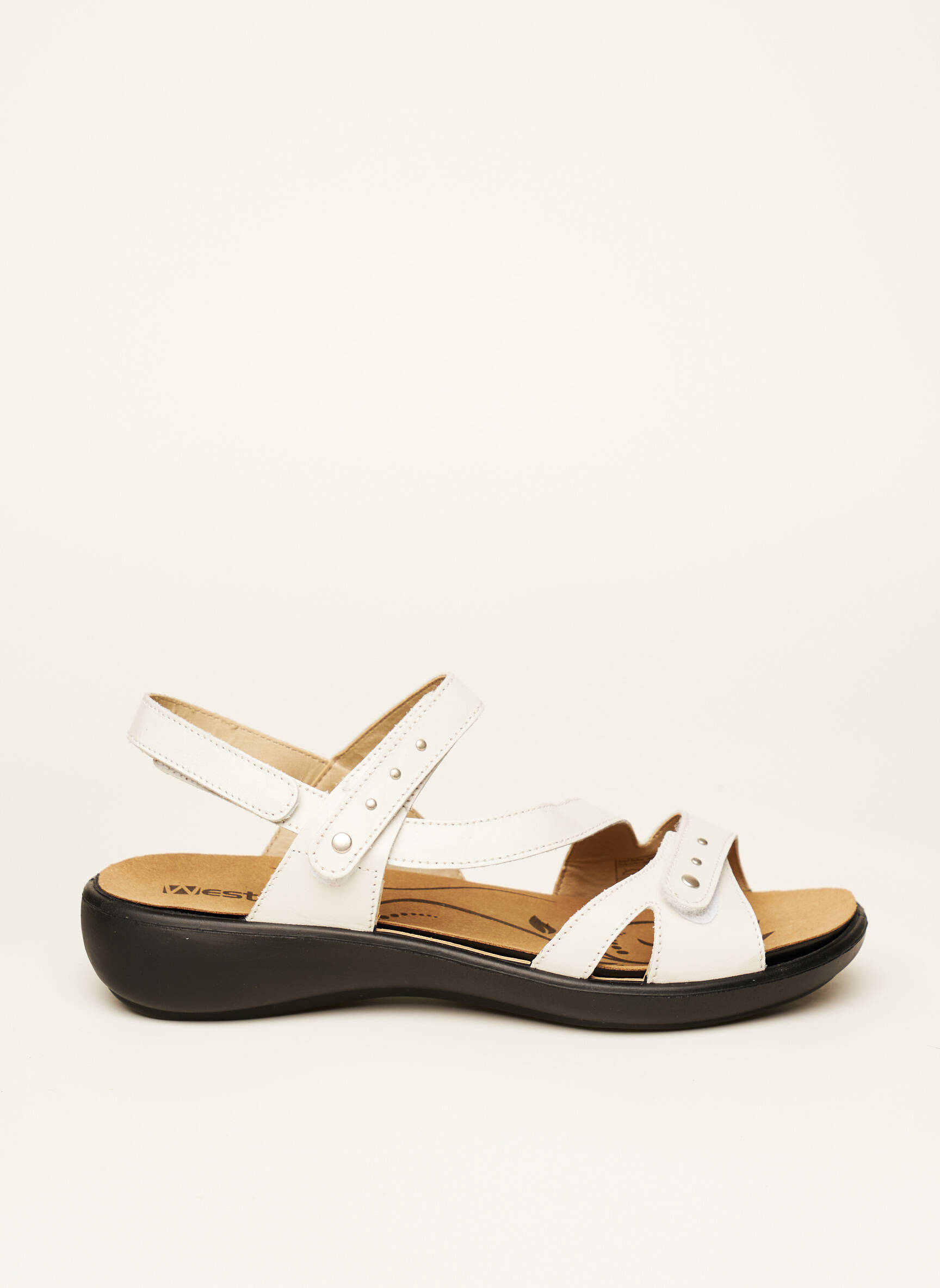 Westland Sandales Nu Pieds Femme couleur noir