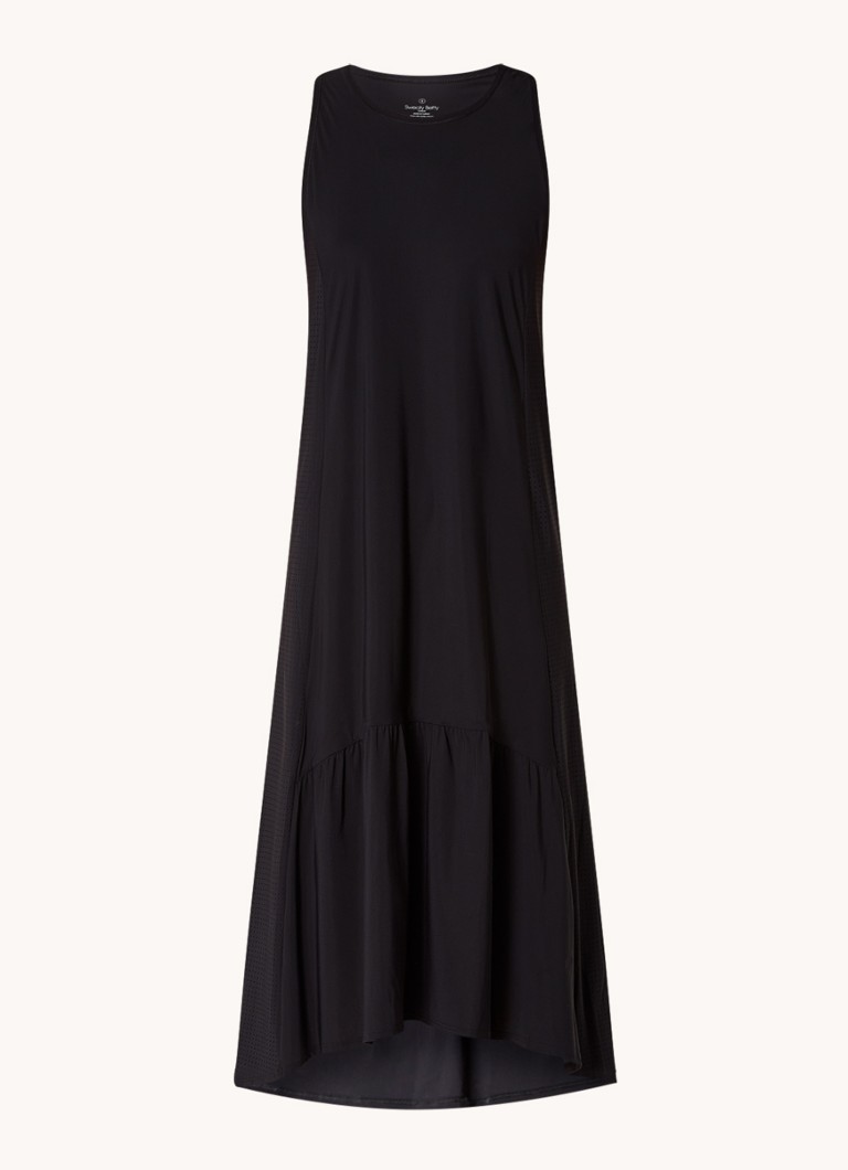 Vestido midi sin mangas Explorer Ace con tejido elástico