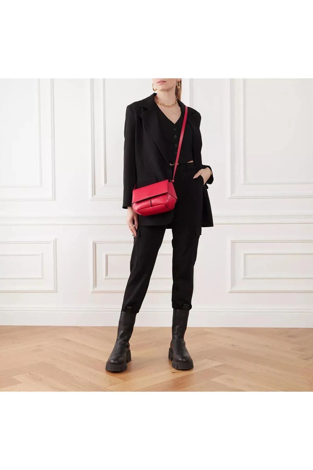 Liebeskind Berlin  Lilly Calf Entry Crossbody S Limonadenrosa