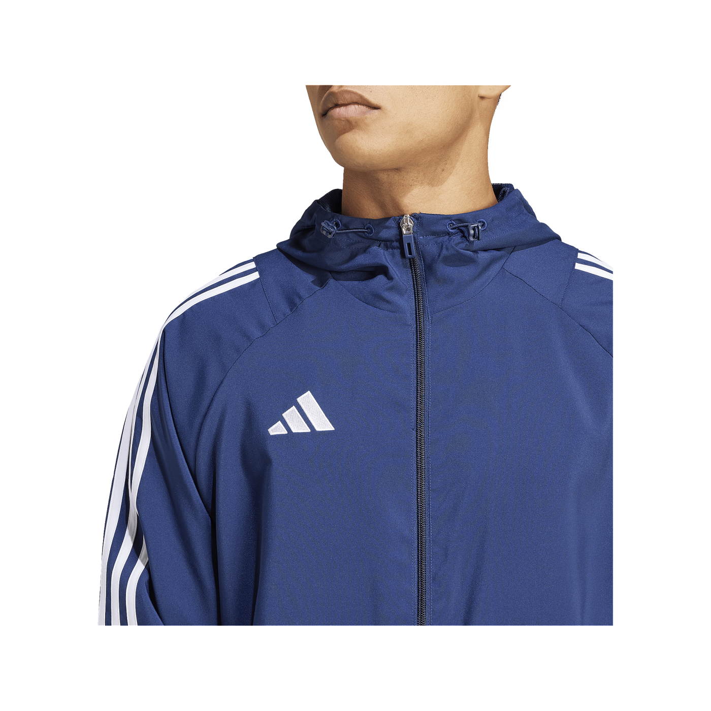 adidas Tiro 24 Windbreaker Blau Weiss