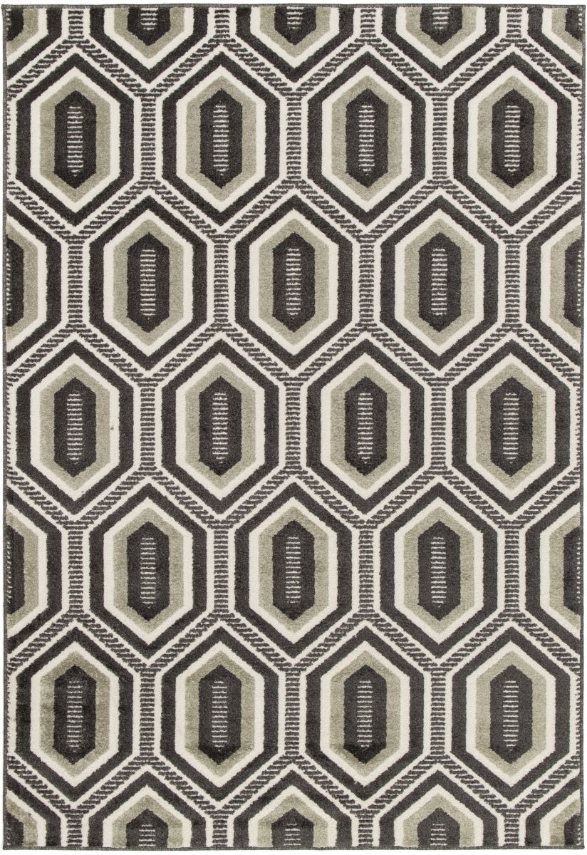 Webteppich Brera Karo 80 x 150 cm
