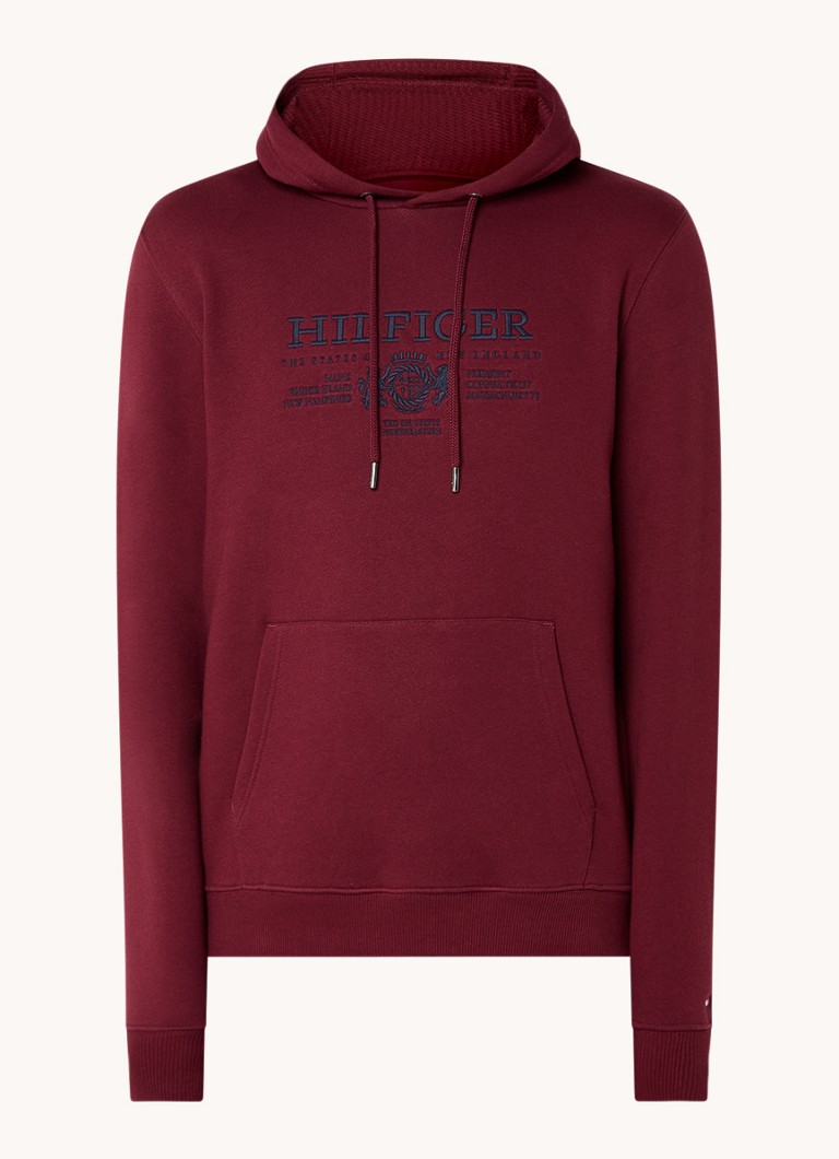 Hanorac Tommy Hilfiger cu logo brodat
