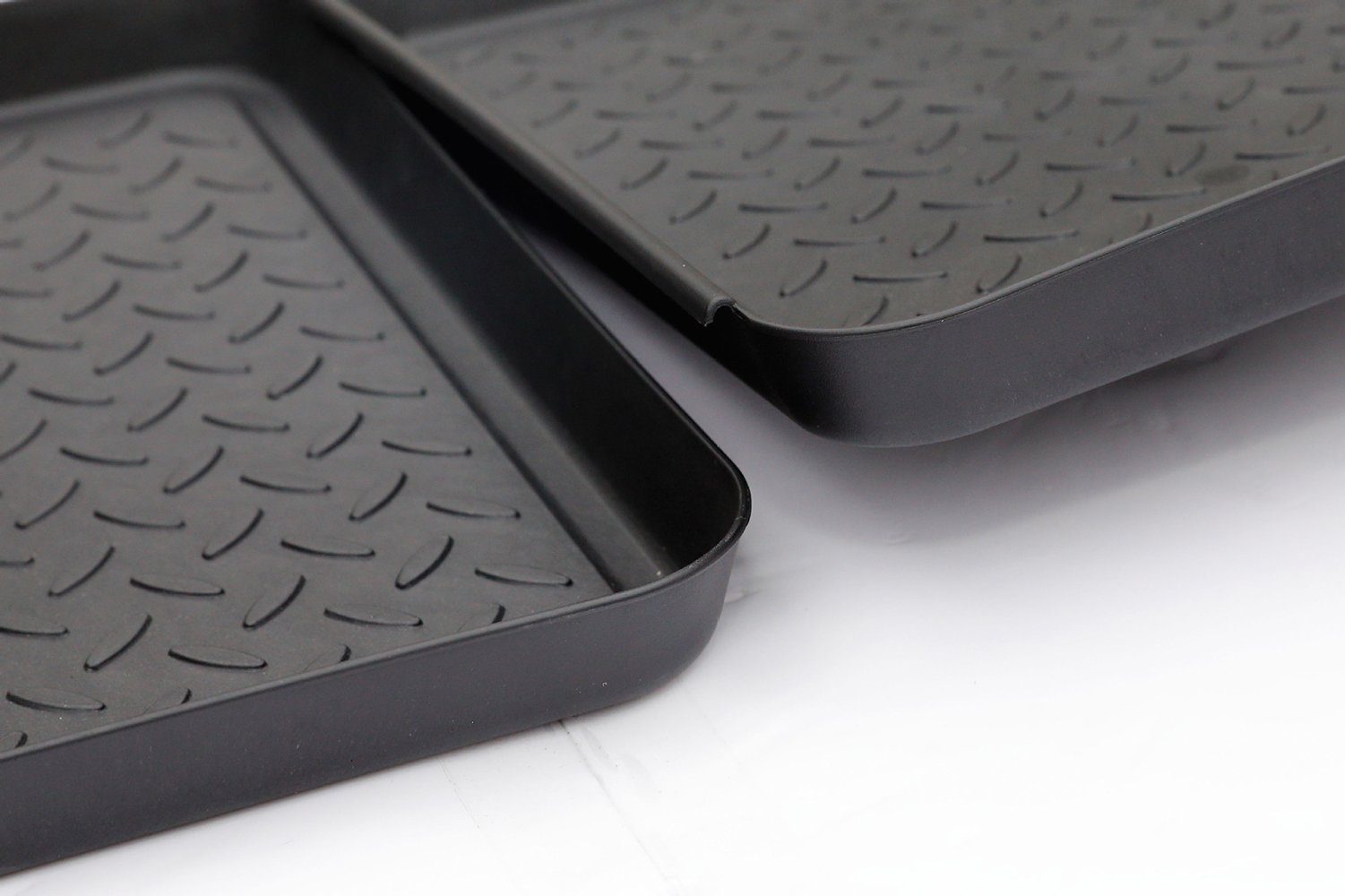 SCOHOME Schuhabtropfschale 3 Stück Schuhabtropfschale Schuhmatte Ablage (3-tlg., für Schuhe Regen Haustiere Innen Außenbereich(35*27.5*3cm), Schuhmatte Schuhwanne Kunststoff