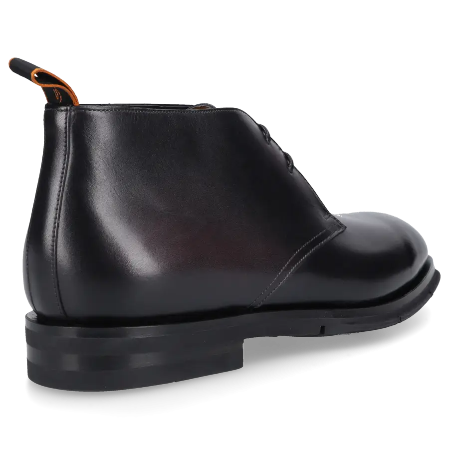 Santoni - Stiefeletten 18583 Kalbsleder - grau