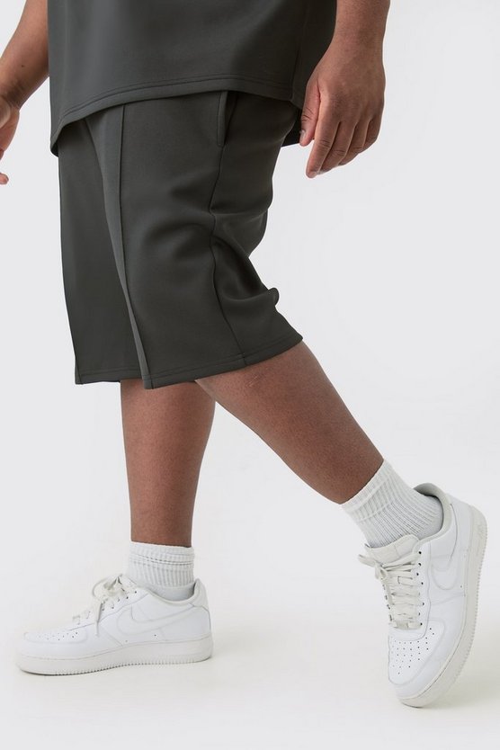 Plus Slim-Fit Scuba Shorts