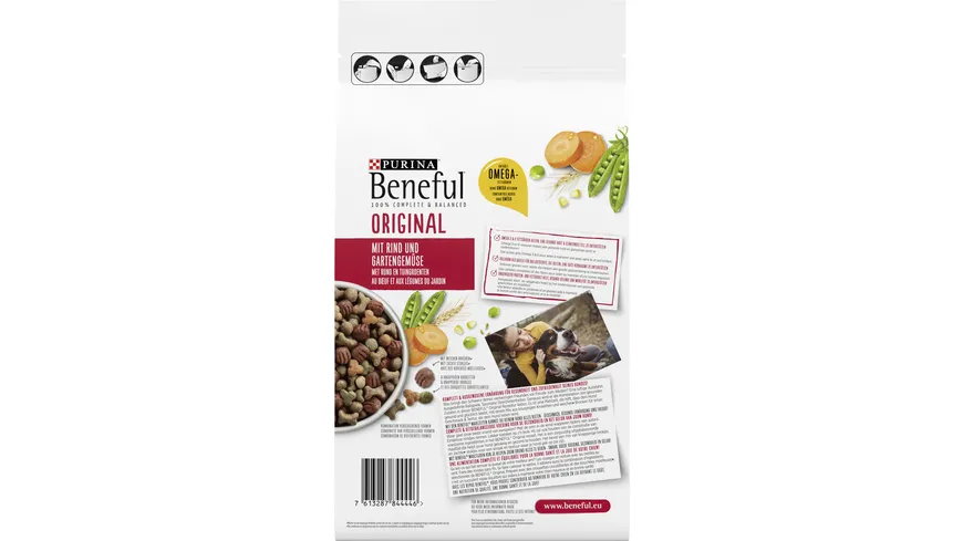 PURINA BENEFUL Original mit Rind & Gemüse 1.4 kg