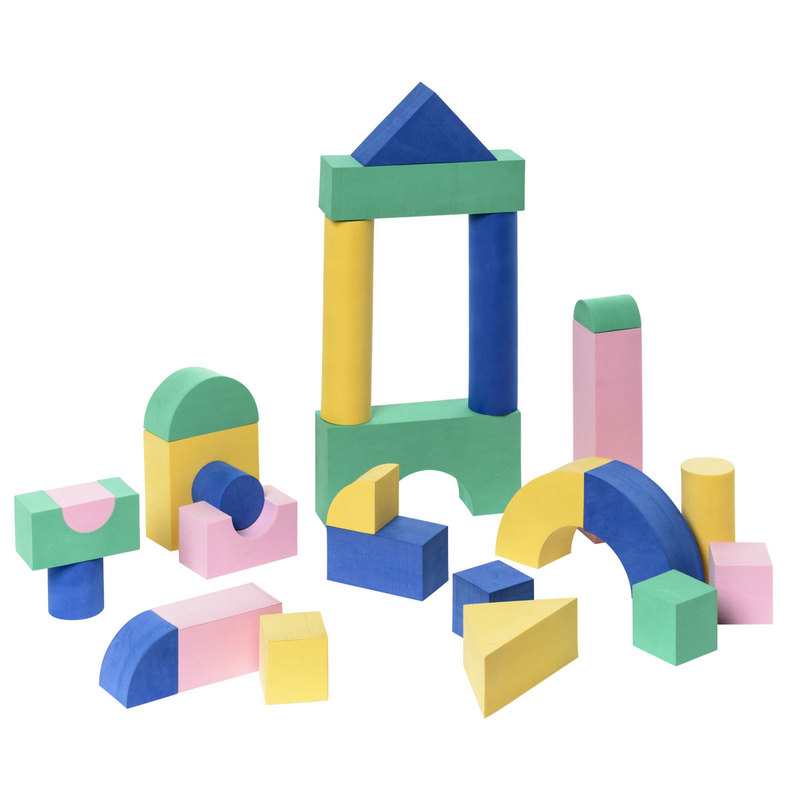 Box 26 blocs en mousse Oxybul