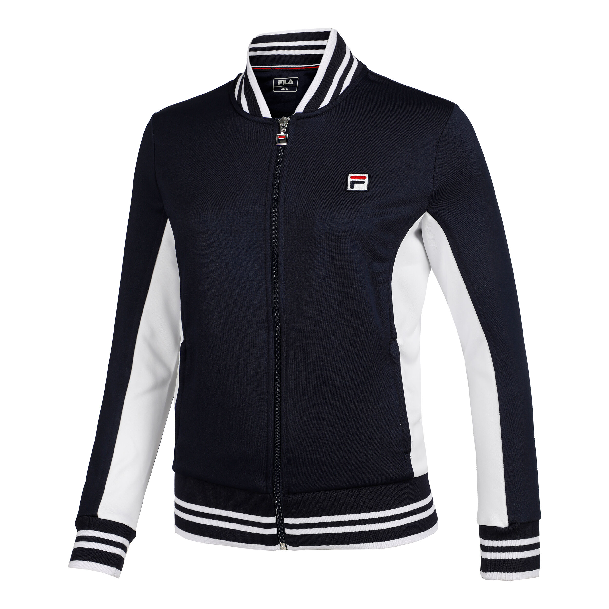 Georgia Trainingsjacke Damen - Dunkelblau, Weiß