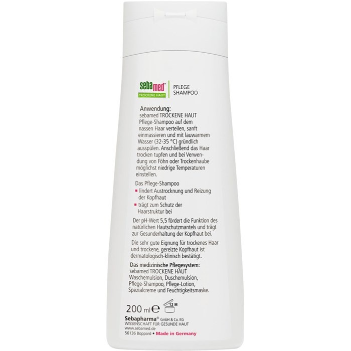 Trockene Haut Pflegeshampoo