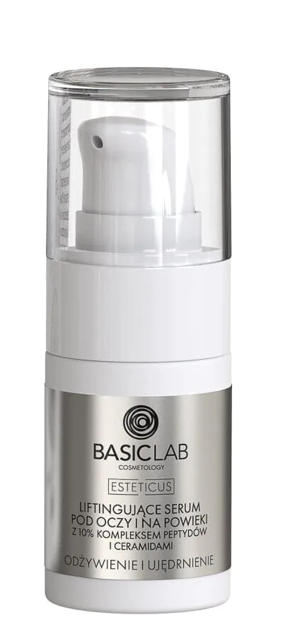 BasicLab Esteticus Lifting Eye Serum med 10% peptidkompleks