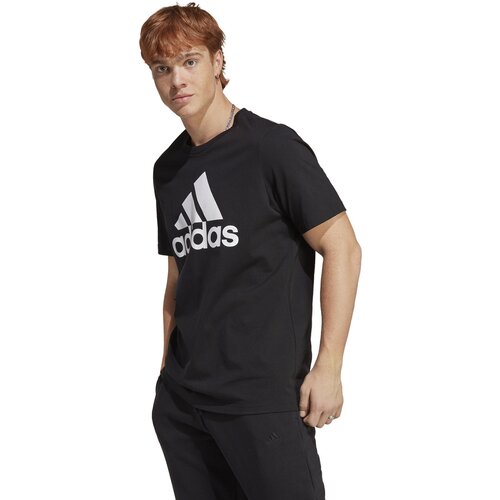 HERREN SHIRT ESSENTIALS SINGLE JERSEY BIG LOGO