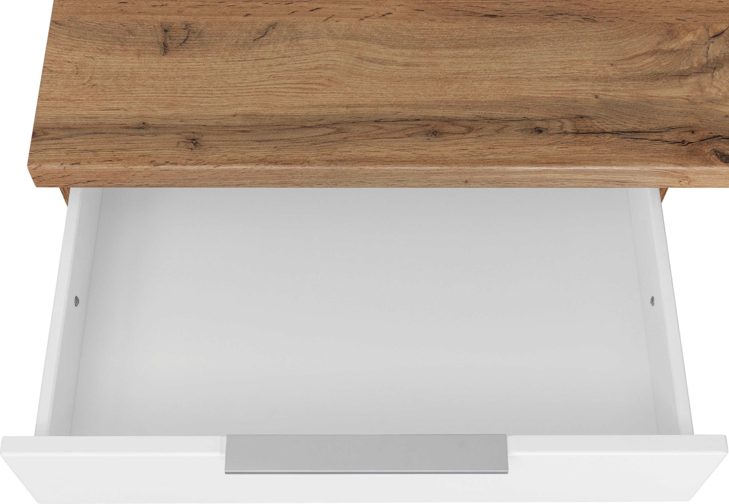 HELD MÖBEL Küche Luhe, Stellbreite 240x270 cm, wahlweise mit oder ohne E-Geräten, MDF-Fronten