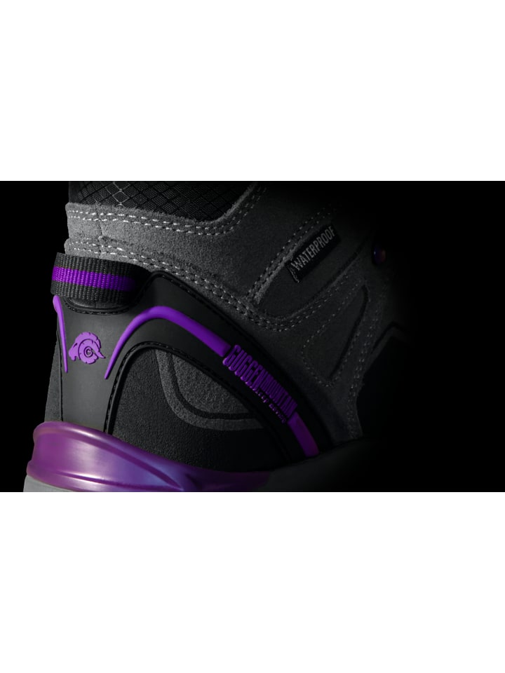 GUGGEN MOUNTAIN Wanderstiefel Widder in Grau-Lila günstig kaufen