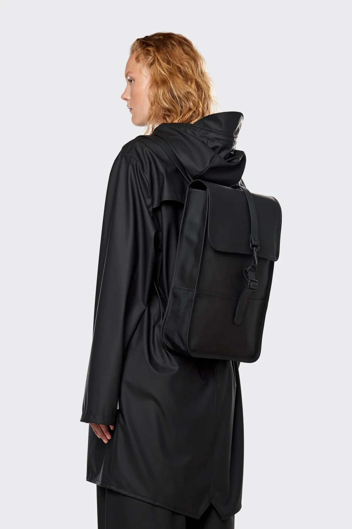 Rains  Rucksack - Schwarz - Unifarben