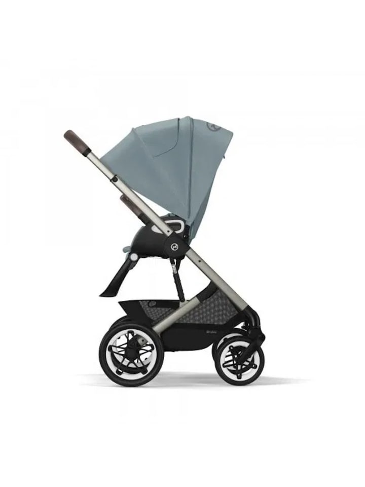 Cybex Cybex Talos S Lux - Farbe: Stormy Blue / Gestell: Taupe günstig kaufen onesize