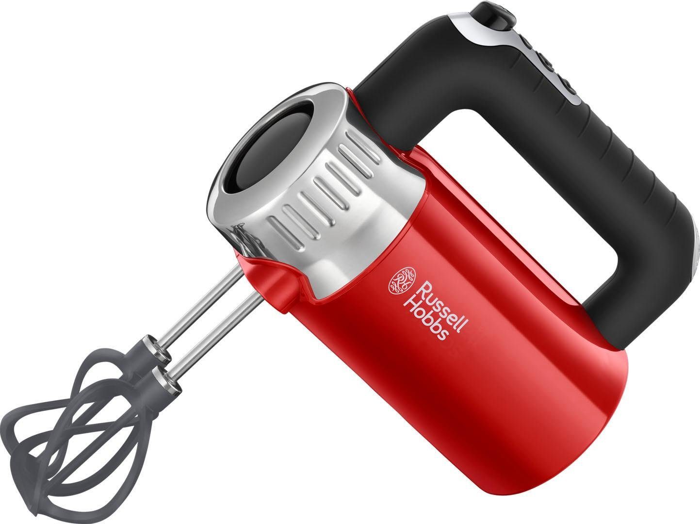 RUSSELL HOBBS Handmixer 25200-56 Retro Ribbon Red, 500 W