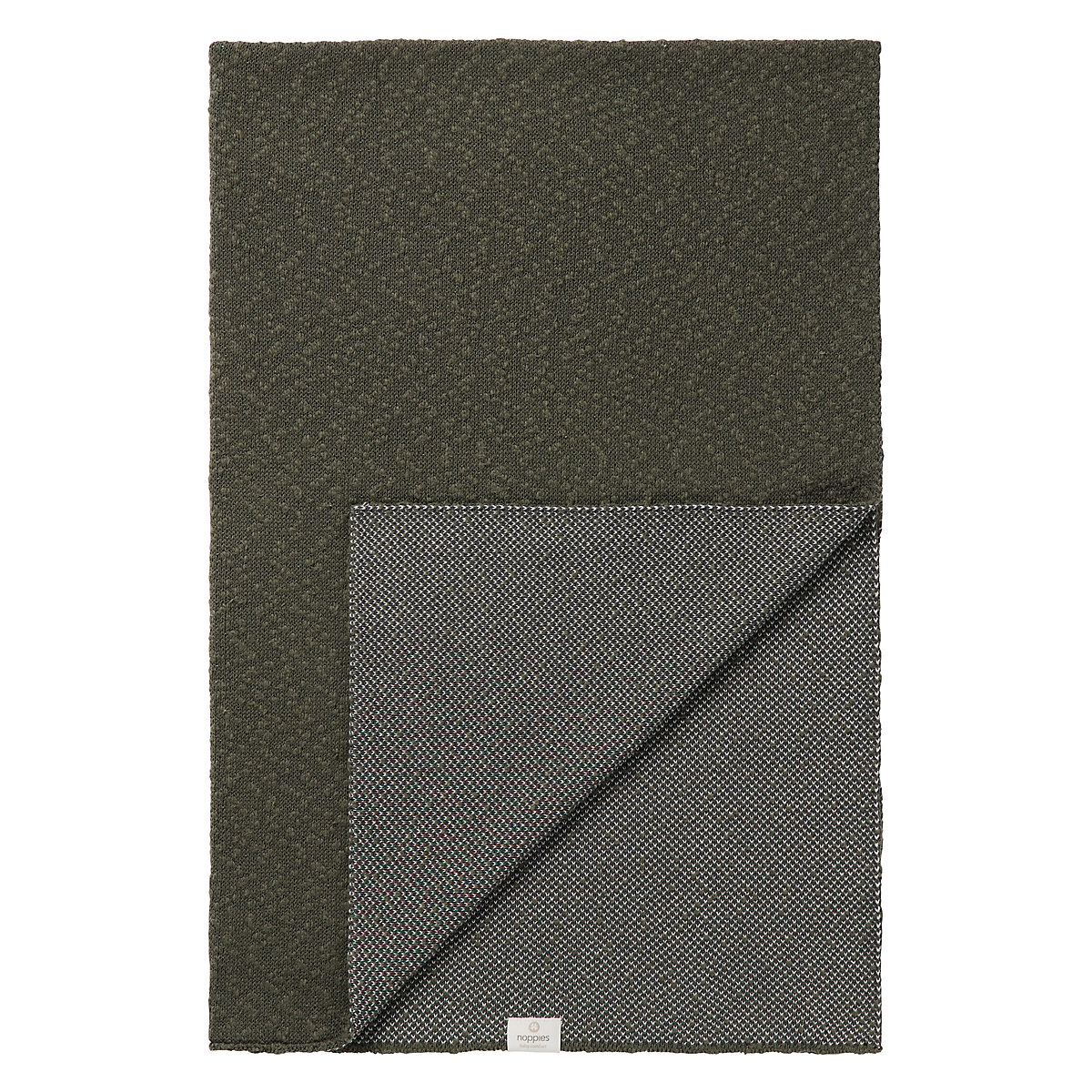 Decke Für Das Bettchen Melange Knit 100X140 Cm Moltontücher