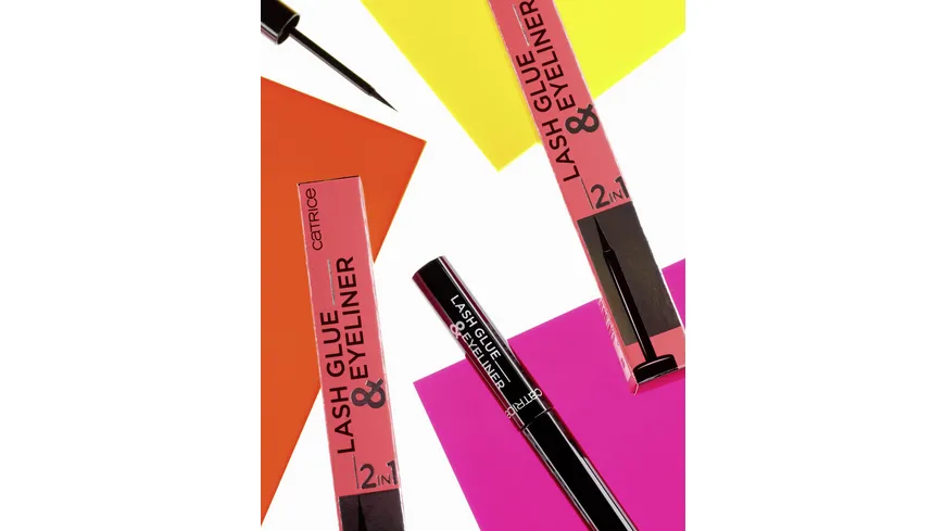 Catrice Lash Glue & Eyeliner 1.7 ml 010 - Strong Black