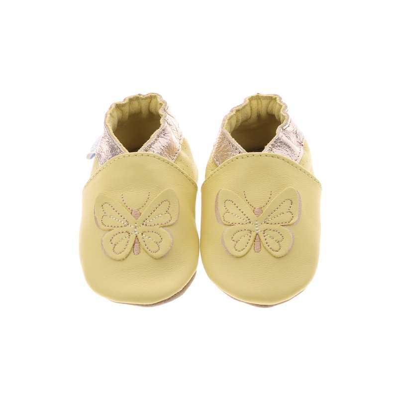 Chaussons cuir tannage vegetal Fly In The Wind