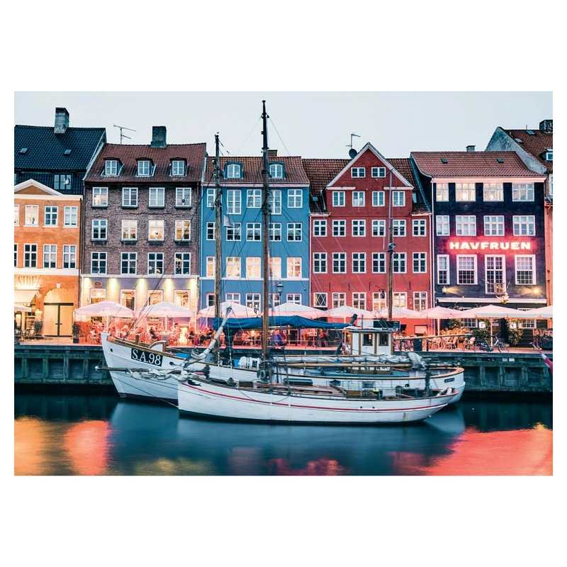 Puzzle Copenhague, Danemark 1000 pièces