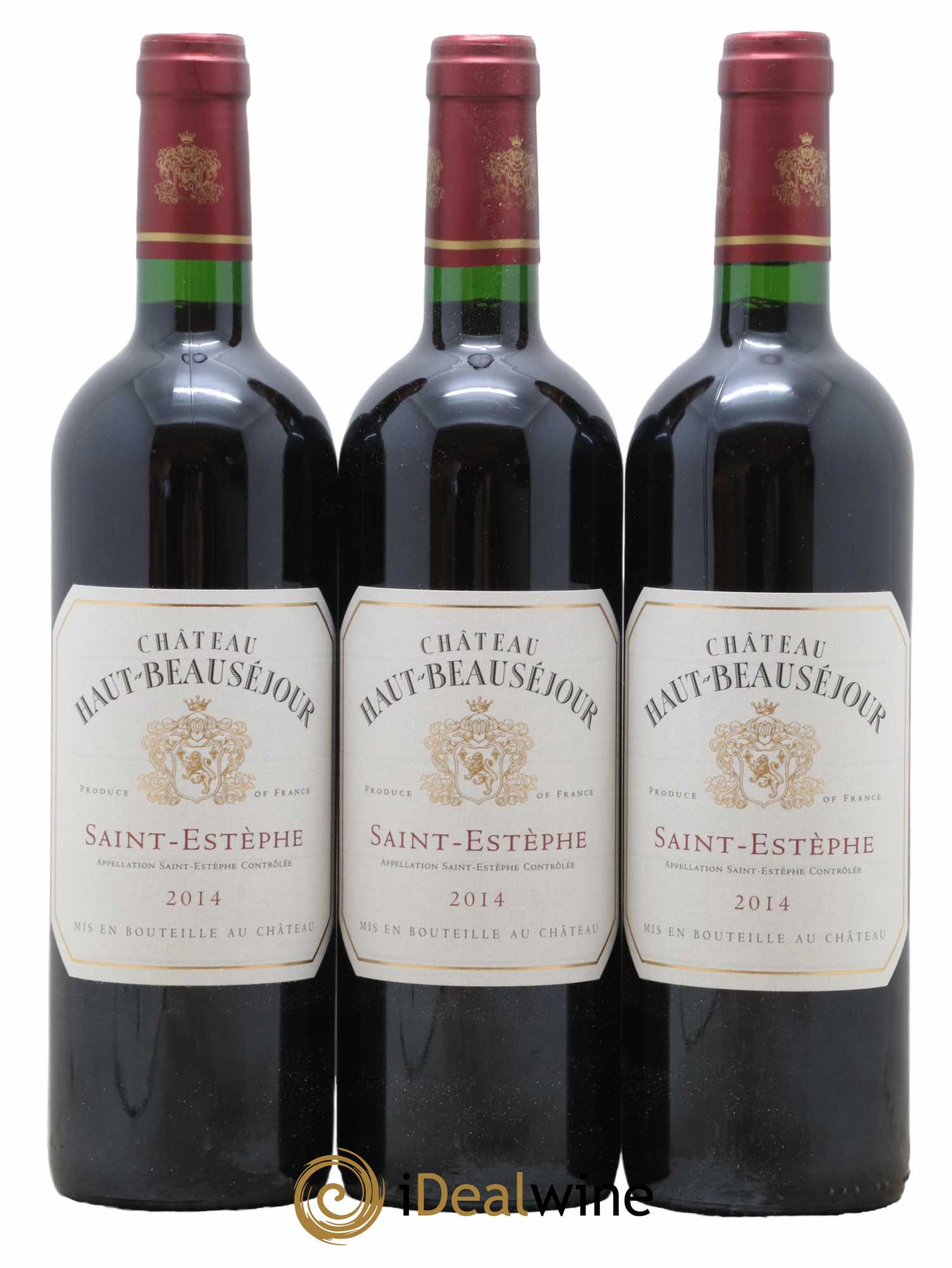 Château Haut Beauséjour Cru Bourgeois  2014 - Lot de 6 Bouteilles