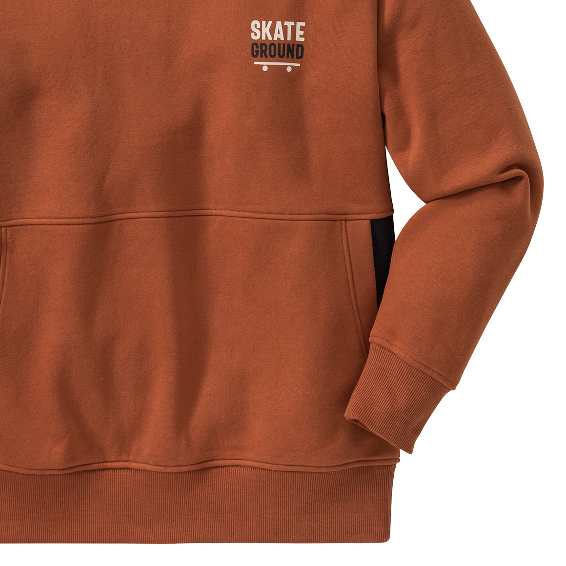 Jungen Hoodie mit kleinem Print