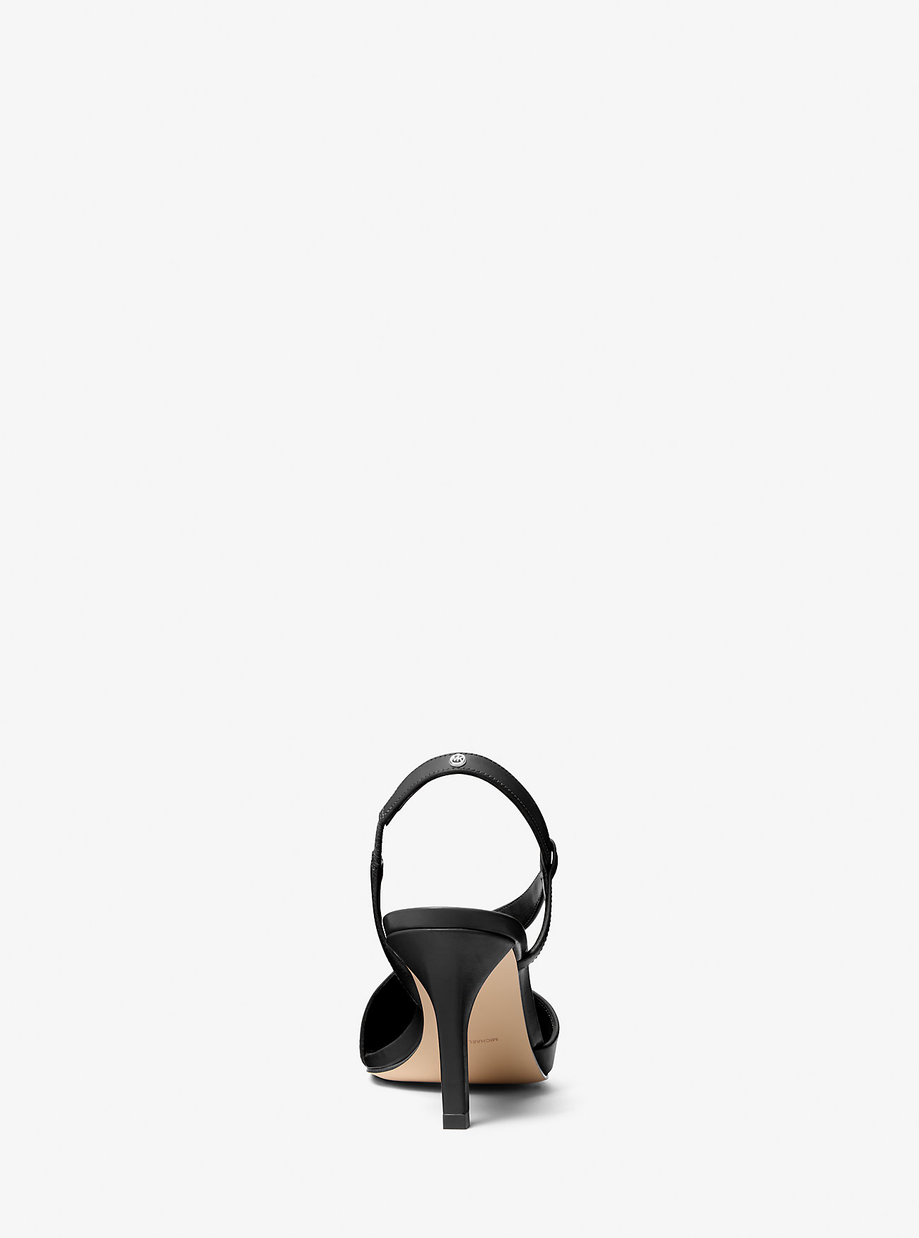 Jaida Leather Pump - BLACK