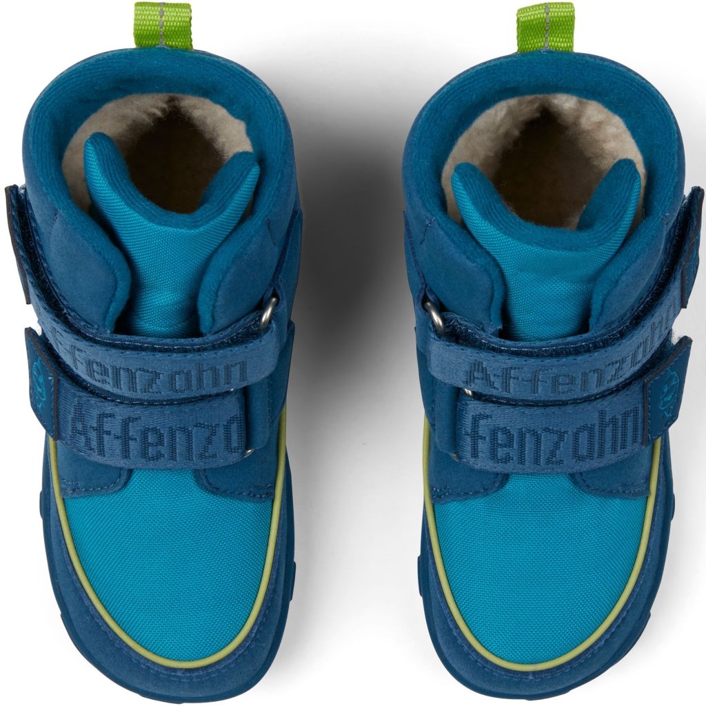 Affenzahn Winterstiefel Vegan Comfy Hai  mit Membran Klett