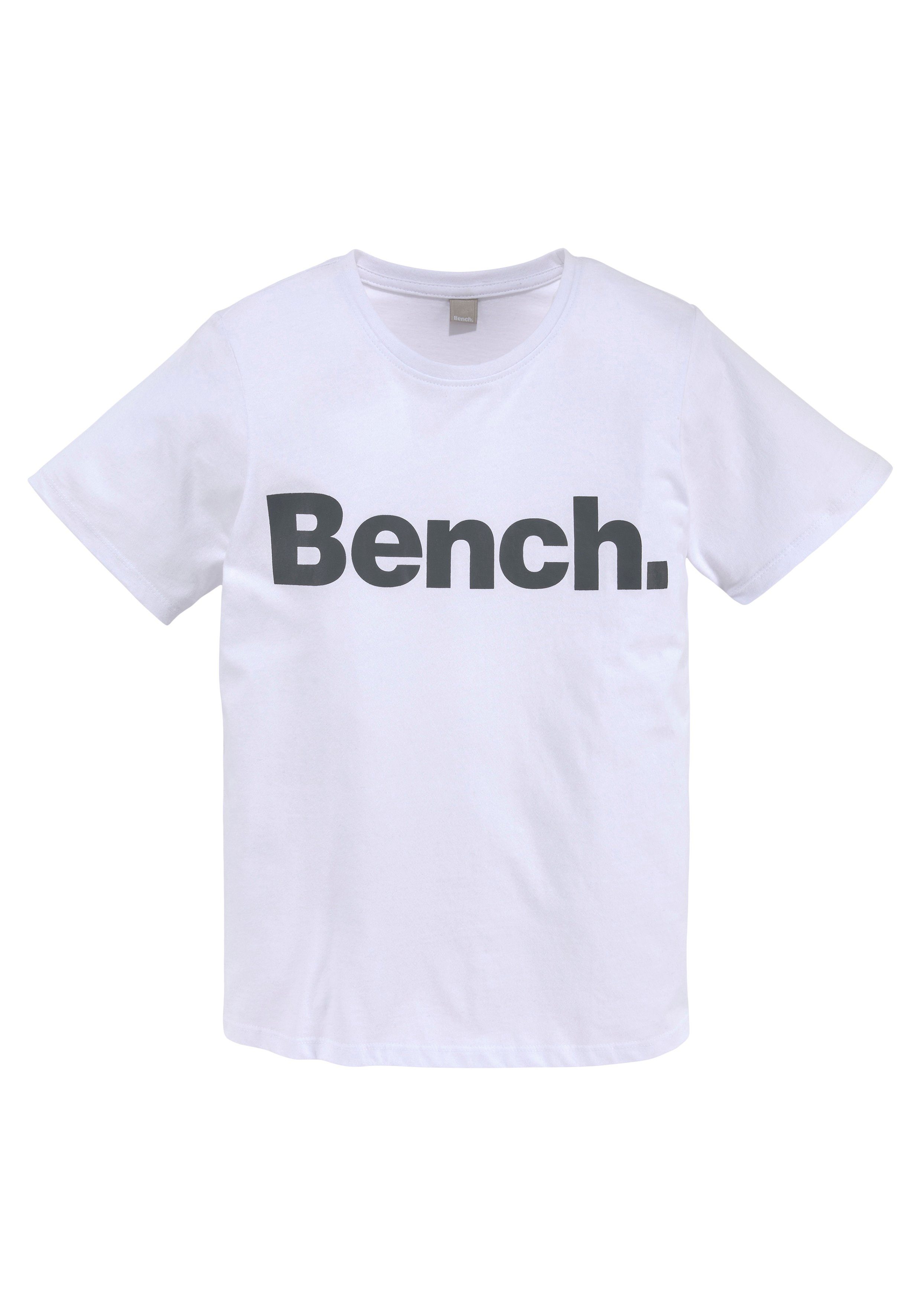 Bench. T-Shirt Basic mit Brustdruck