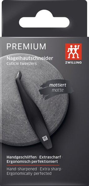 ZWILLING Beauty Premium Nagelhautschneider - black Nagelhautentferner