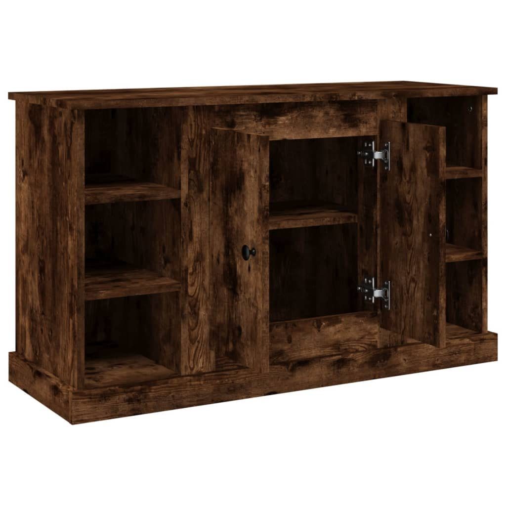 vidaXL Sideboard Sideboard Räuchereiche 100x35,5x60 cm Holzwerkstoff (1 St)