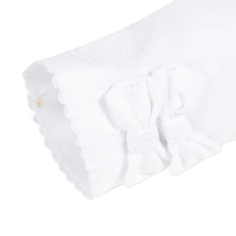 Legging bébé en jersey blanc bébé fille Absorba