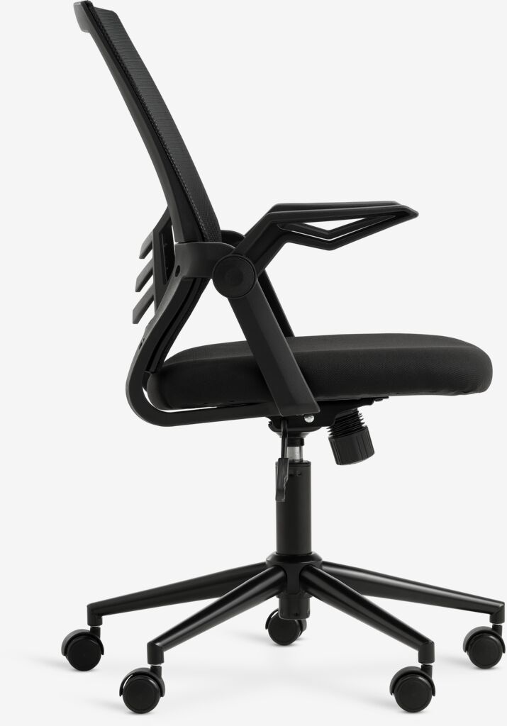 ASPERUP Office Chair ASPERUP Black Mesh/Black Fabric