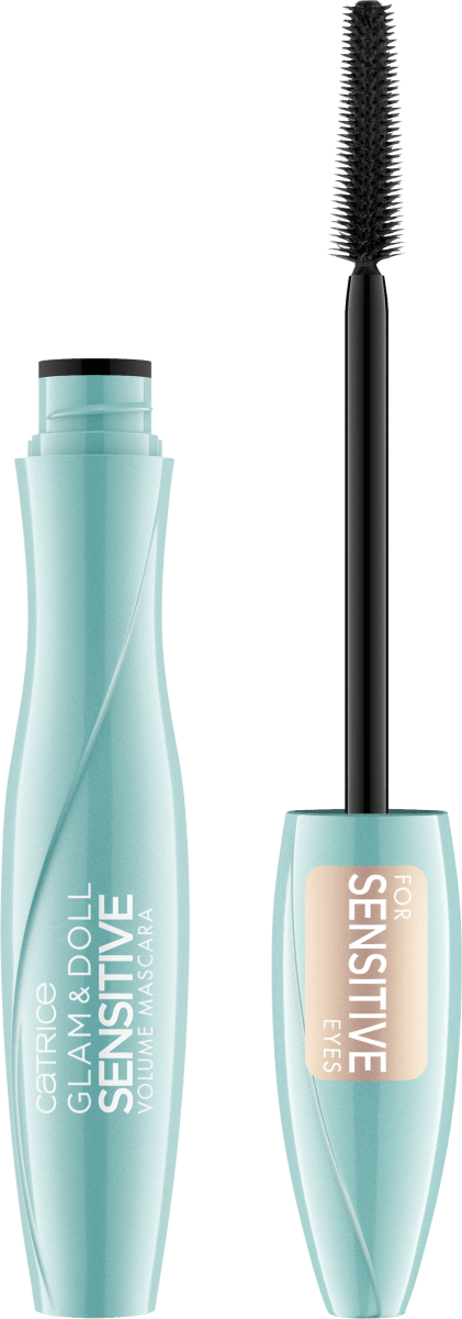 Mascara Glam & Doll Sensitive Volume 010 Ultra Black, 9 ml