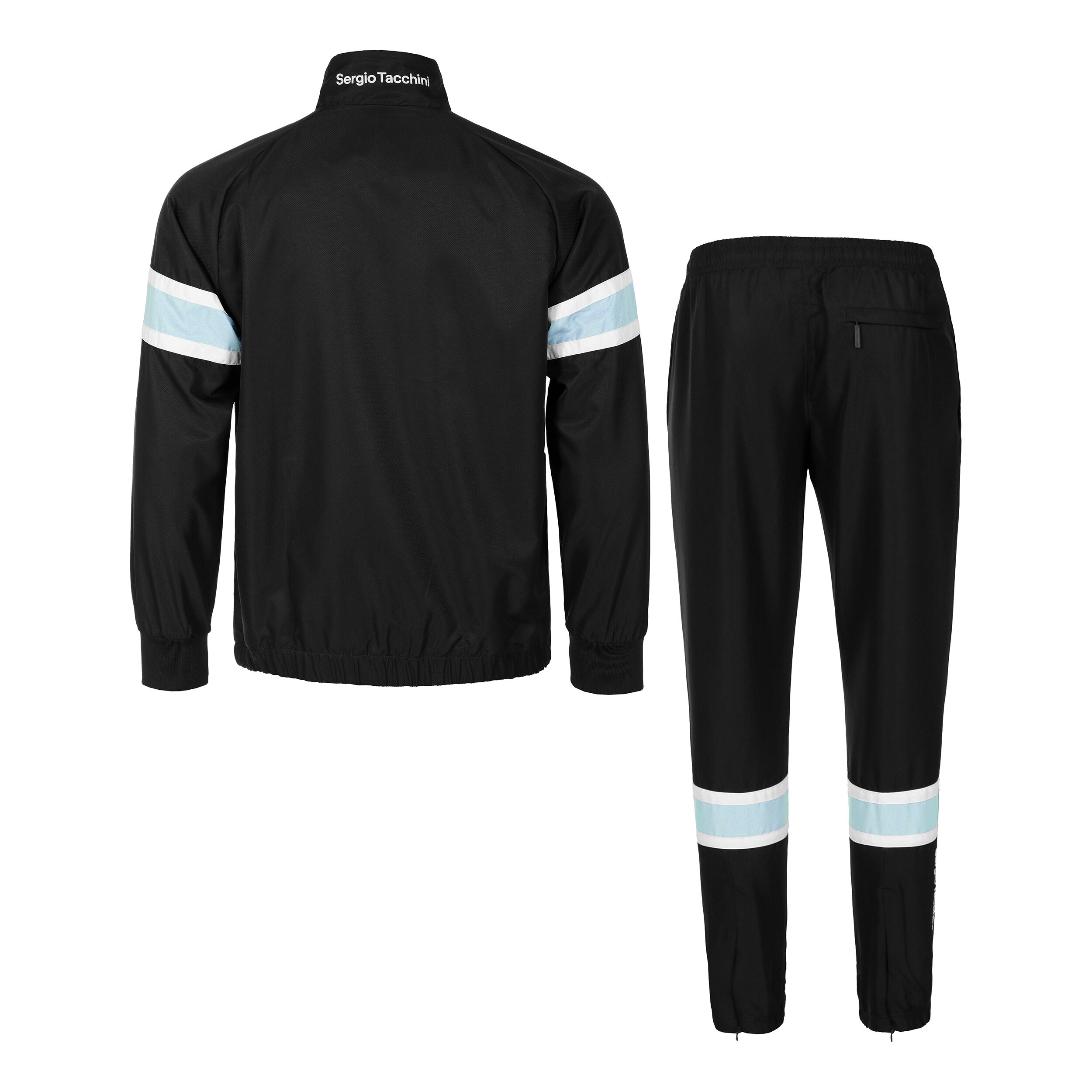 Board Trainingsanzug Herren - Schwarz, Hellblau